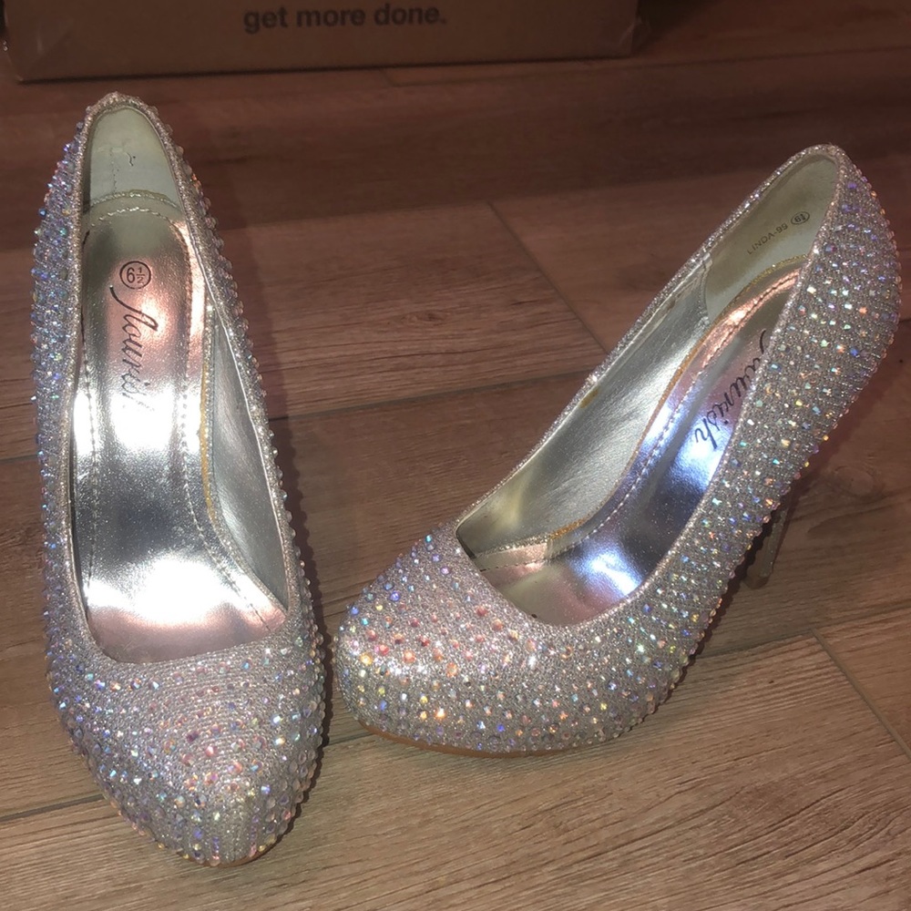 Flourish Stiletto Diamond Heels